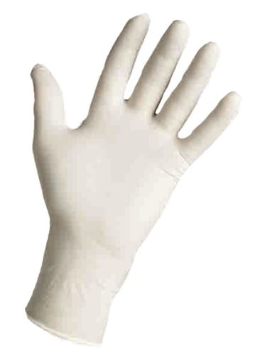 Rukavice latexové DERMIK LBP53, XL-10, jednorazové, pudrované, 100 ks
