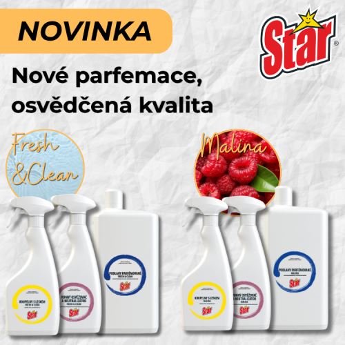 NOVINKA | NOVÉ VÔNE PRODUKTOV STAR