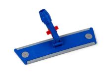 Filmop Držiak mopu, plast, modrý, 40 cm, s pásikmi na suchý zips a zámkovým systémom Filmop Držiak mopu, plast, modrý, 40 cm, s pásikmi na suchý zips a zámkovým systémom