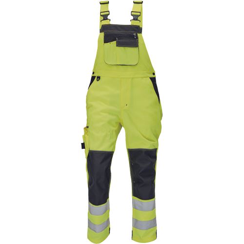 Kalhoty KNOXFIELD HV FL290, lacl, žlutá, vel. 62