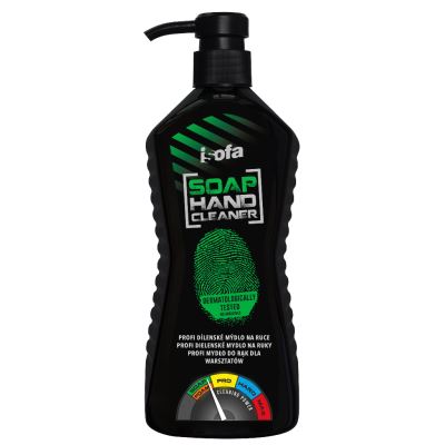 ISOFA SOAP - Profi dielenské mydlo na ruky, 550g, s pumpičkou (zelené)
