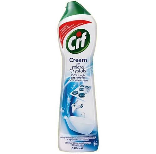 CIF, 500 ml, tekutý piesok, biely