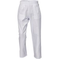 Pracovní kalhoty APUS, bílé, dámské, č. 44