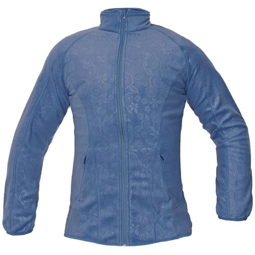 YOWIE bunda fleece dámská modrá