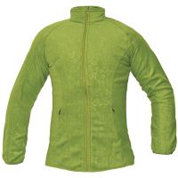 YOWIE bunda fleece dámská zelená, vel. XL