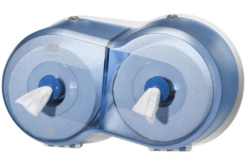 SmartOne zásobník na toaletní papír - Mini Double (dvě role),plast,modrý