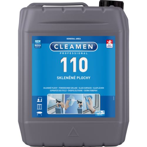 Cleamen 110 sklenené plochy, 5 L