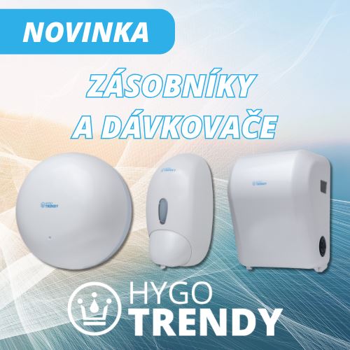 NOVINKA | ZÁSOBNÍKY A DÁVKOVAČE HYGOTRENDY