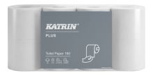 Toaletný papier KATRIN PLUS TOILET 160, 2 vrstvy, biely, 1 x 8 ks Toaletný papier KATRIN PLUS TOILET 160, 2 vrstvy, biely, 1 x 8 ks