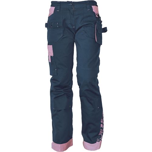 Dámské kalhoty YOWIE, navy/fialová, vel. 42