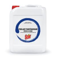 STAR na podlahy, parfumované, Fresh & Clean, 5L STAR na podlahy, parfumované, Fresh & Clean, 5L