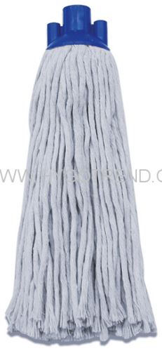 Mop strapcový MASTER LUX, bavlna, 400 g, závit, biely, silné vlákna