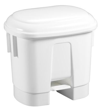 Filmop Kôš odpadkový, plast, "SIRIUS", 30L, biele veko