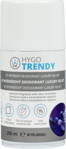 Interiérový dezodorant HYGOTRENDY, náplň do el. osviežovače, Happiness, 250 ml